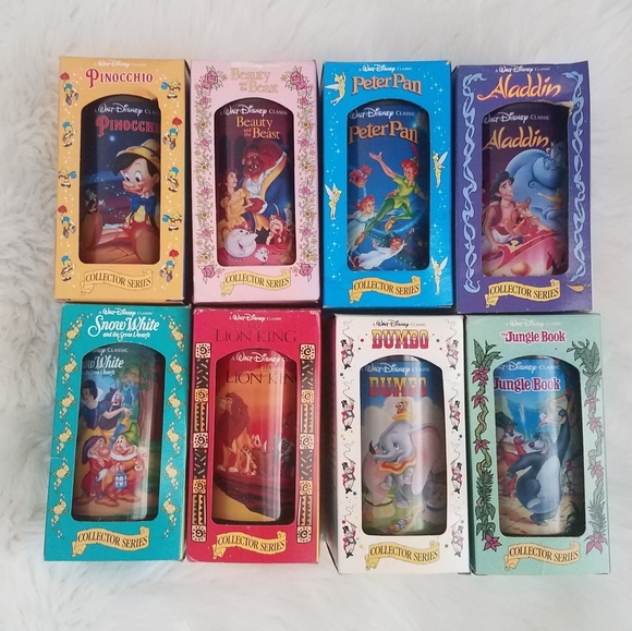 Other - Vintage Disney Burger King Collector's Cups 8